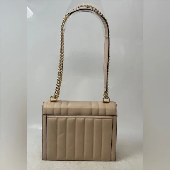 Michael Kors Beige Quilted Shoulder Bag - Picture 3 of 8